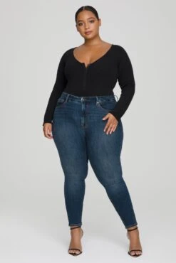 GOOD LEGS SKINNY JEANS | BLUE609 18 GOOD LEGS SKINNY JEANS | BLUE609 -GOOD AMERICAN STORE GLDV873T B609 C 1 1ac77c75 b667 49f0 af6c 496c1e4bd7fb