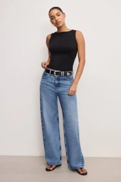 GOOD AMERICAN CLASSIC WESTERN BELT | BLACK001 -GOOD AMERICAN STORE H 241217 30 GAB044 K001 A 0015