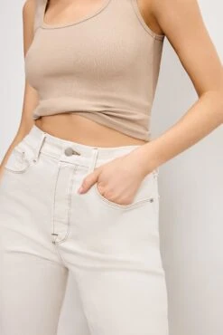 GOOD BOY STRAIGHT JEANS | PEARL001 -GOOD AMERICAN STORE H 250219 18 GBTS144PT PRL1 A 2225