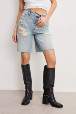 GOOD EXTREME BARREL SHORTS | INDIGO809