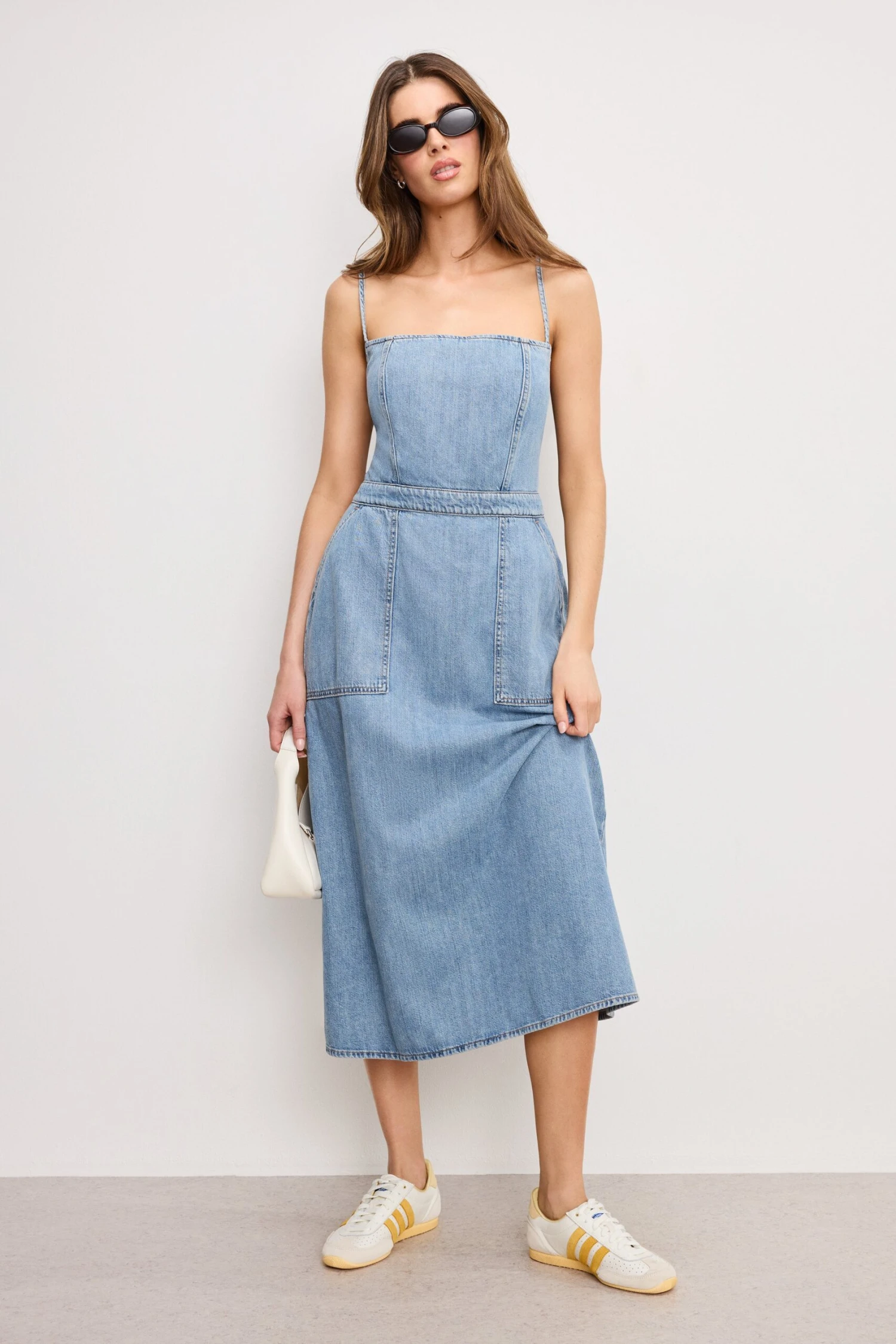 LITE LINEN DENIM MIDI DRESS | INDIGO794 3 LITE LINEN DENIM MIDI DRESS | INDIGO794