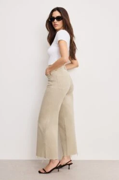 GOOD SKATE WIDE CROPPED JEANS | DUNE001