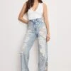 THE KHLOÉ JEAN | INDIGO1018 -GOOD AMERICAN STORE H 250421 12 GKHLOSNK156SSI I1018 A 0037