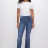 GOOD AMERICAN POWER STRETCH PULL-ON FLARE JEANS | INDIGO490 -GOOD AMERICAN STORE M 230622 49 GLF478TE I490 FALL23 A 0003 dd356204 ef15 4348 9e77 676dc229f744