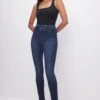 GOOD AMERICAN POWER STRETCH PULL-ON SKINNY JEANS | INDIGO491 2 GOOD AMERICAN POWER STRETCH PULL-ON SKINNY JEANS | INDIGO491 -GOOD AMERICAN STORE M 230623 39 GLV478TE I491 FALL23 A 0020