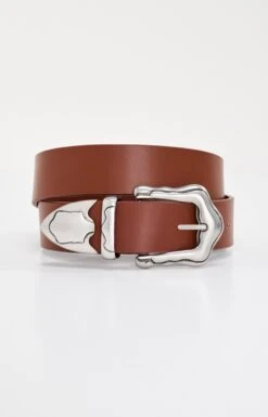 GOOD AMERICAN CLASSIC WESTERN BELT | COGNAC002