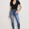 GOOD WAIST SKINNY CROPPEDJEANS | INDIGO326 -GOOD AMERICAN STORE M 250129 06 GWCSBP941T I326 GWSC A 0018