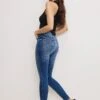 GOOD AMERICAN GOOD WAIST SKINNY COMPRESSION JEANS | INDIGO312