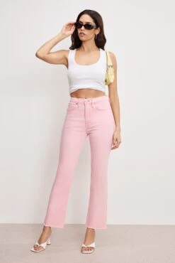 GOOD KICK FLARE JEANS | FLAMINGO003