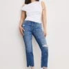 GOOD AMERICAN GOOD PETITE STRAIGHT JEANS | INDIGO943 -GOOD AMERICAN STORE M 250320 18 GPSCHD15T I943 P 0040