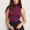 GOOD AMERICAN WEIGHTLESS SCUBA MOCK NECK BODYSUIT | FIG007 -GOOD AMERICAN STORE M 250328 30 GB0652 FG07 A KEY 0082
