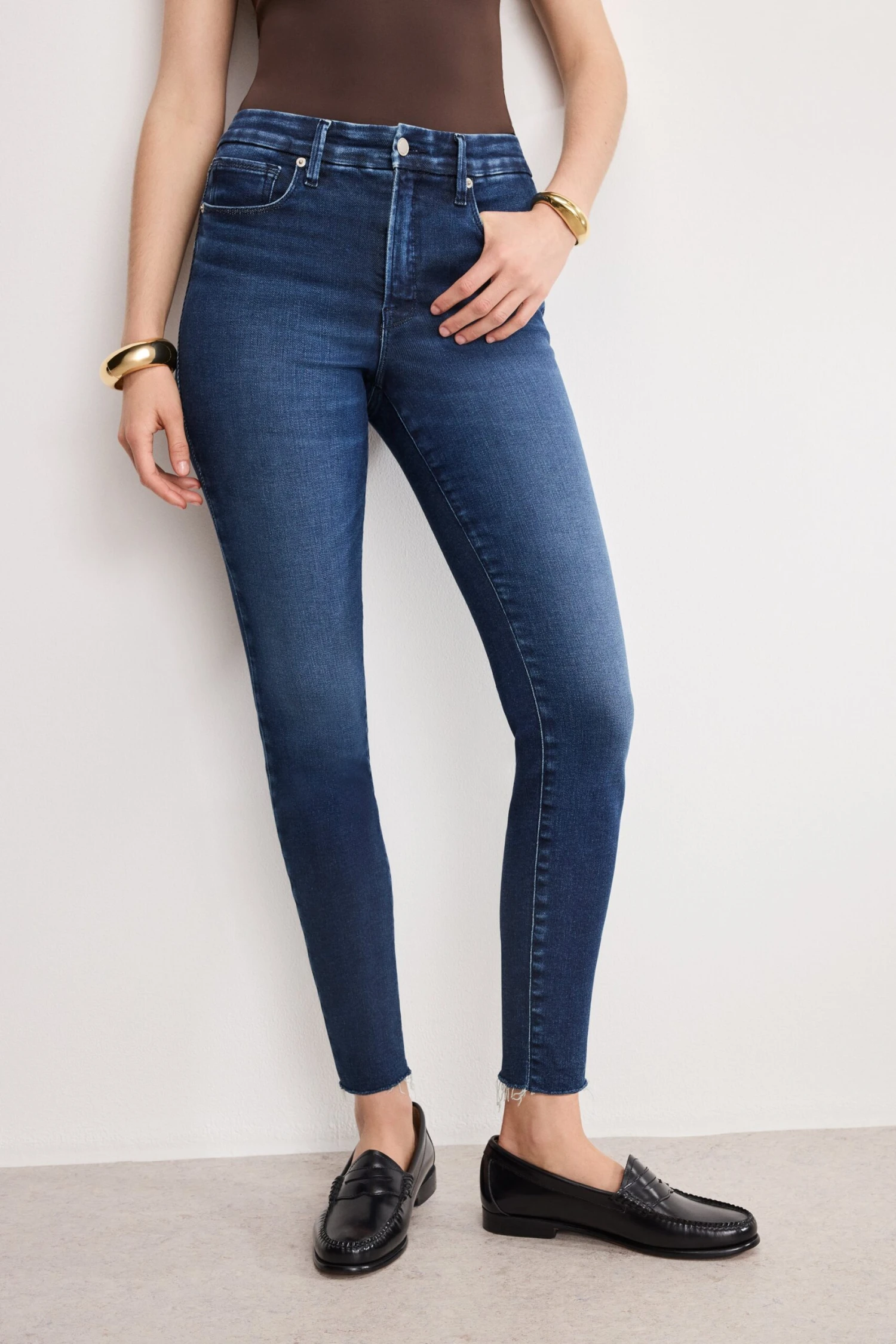 GOOD AMERICAN SOFT TECH GOOD LEGS SKINNY JEANS | INDIGO1068 3 GOOD AMERICAN SOFT TECH GOOD LEGS SKINNY JEANS | INDIGO1068