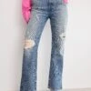 GOOD AMERICAN THE KHLOÉ JEAN | INDIGO1017 -GOOD AMERICAN STORE M 250513 28 KEY GKHLODKH156SSI I1017 A 3547