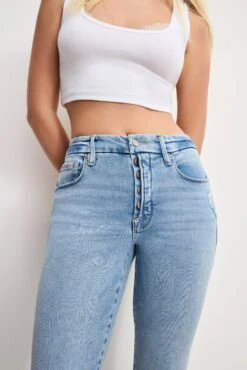 GOOD AMERICAN STORE 23 GOOD AMERICAN GOOD LEGS SKINNY COMPRESSION JEANS | INDIGO380