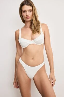 ALWAYS FITS DEMI BIKINI TOP | CLOUD WHITE
