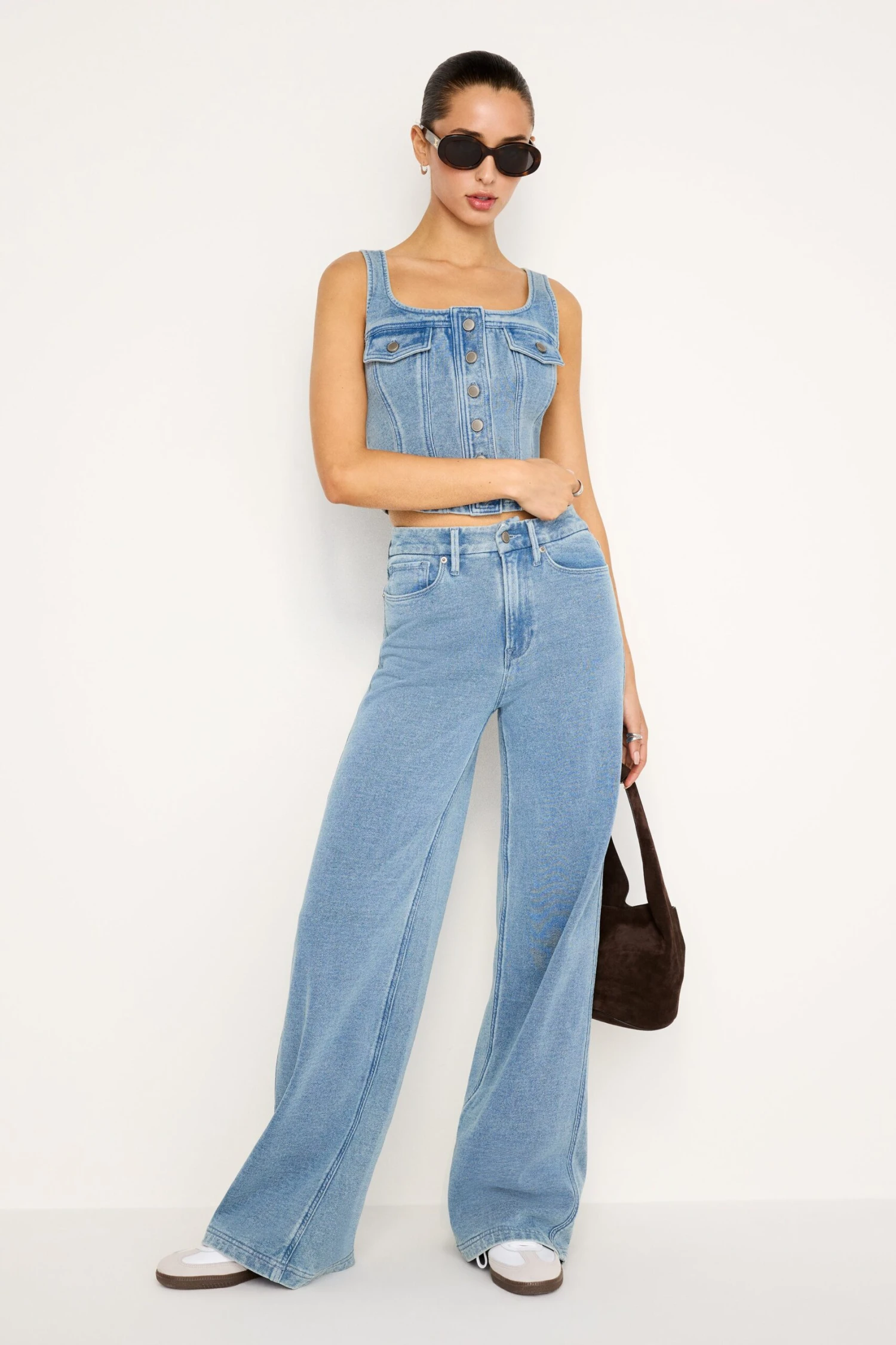 GOOD AMERICAN JEANIUS GOOD SKATE SWEATPANTS | INDIGO586 3 GOOD AMERICAN JEANIUS GOOD SKATE SWEATPANTS | INDIGO586