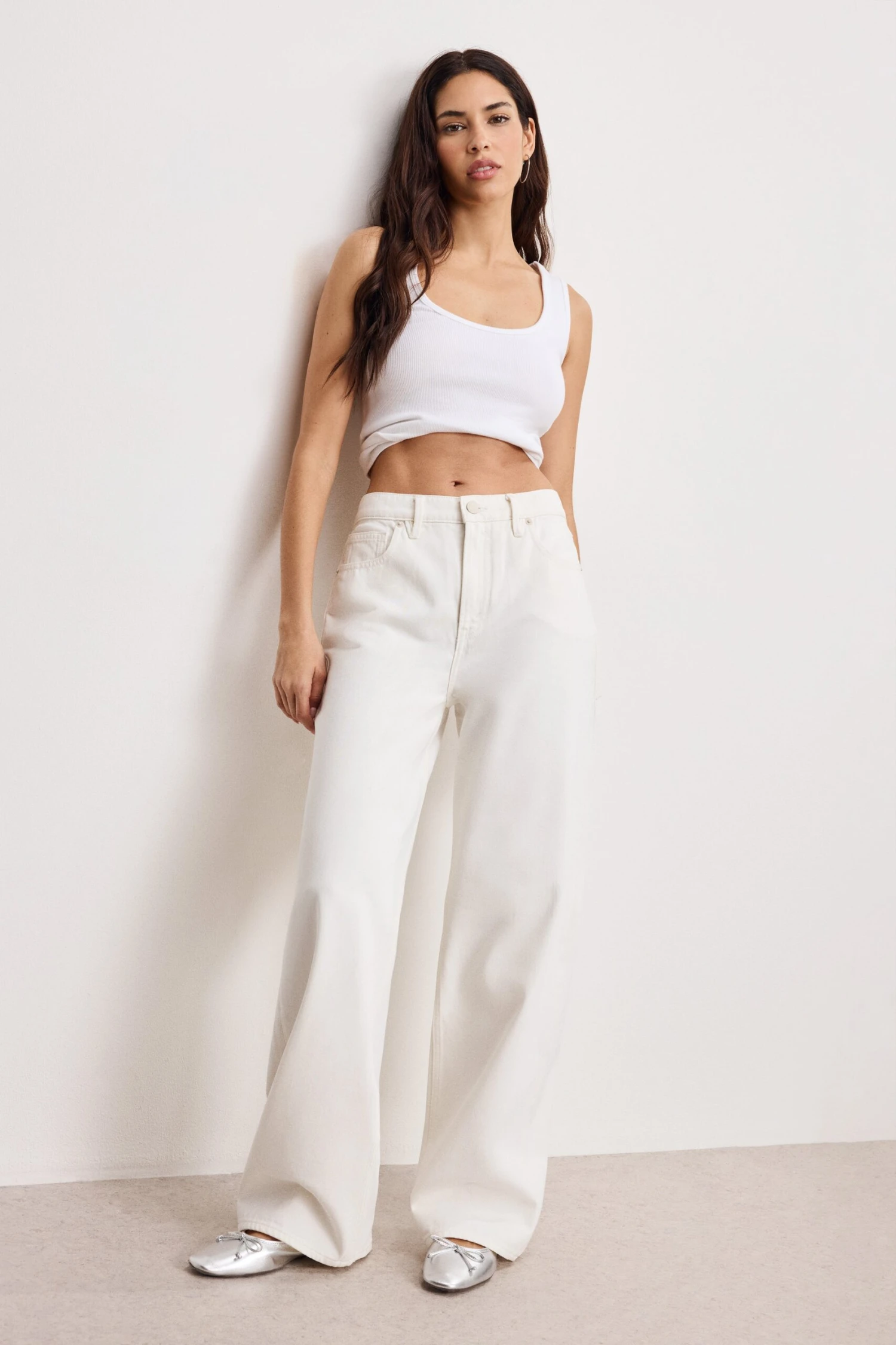 GOOD LOW RISE BAGGY JEANS | CLOUD WHITE 3 GOOD LOW RISE BAGGY JEANS | CLOUD WHITE