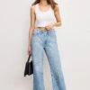 GOOD AMERICAN GOOD 90S CROPPED RELAXED JEANS | INDIGO964 -GOOD AMERICAN STORE M 250219 05 GNIC024T I964 A 0933
