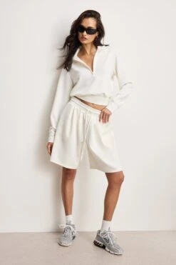 AIR SOFT SCUBA SHORTS | CLOUD WHITE