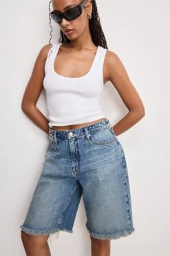 GOOD EASE BERMUDA SHORTS | INDIGO808