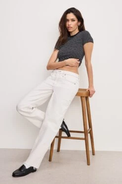 GOOD RELAXED STRAIGHT JEANS | PEARL001